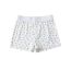 Fashion White Floral Straight Shorts