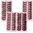 Fashion 6# (pack Of 10 Pairs) Imitation Mink False Eyelashes