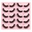 Fashion 10# Half Mink False Eyelashes