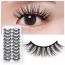 Fashion 6# 10 Pairs Of 3d Cat Eye False Eyelashes