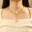 Fashion Gold Gold-plated Copper Chain Necklace