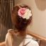 Fashion 3# Simulated Rose U-shaped Hairpin