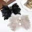 Fashion 3# White Feather Geometric Feather Gripper