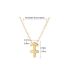Fashion 11 Kc Gold/gemini Z-391 Alloy Twelve Zodiac Signs With Cardboard Necklace