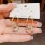 Fashion Silver-diamond Flower Hoop Earrings (thick Real Gold To Preserve Color) Copper Diamond Flower Earrings