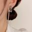 Fashion Gray-full Diamond Butterfly Wings Tassel Earrings (thick Real Gold To Preserve Color) Copper Diamond Butterfly Tassel Earrings