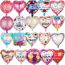 Fashion 50*love Rose Gold Crown Mother’s Day Letter Latex Love Balloons