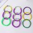Fashion Color Colorful Rice Beads Polymer Clay Bead Bracelet Set