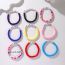 Fashion Color Colorful Polymer Clay Letter Beaded Multi-layer Bracelet