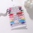 Fashion Color Colorful Polymer Clay Letter Beaded Multi-layer Bracelet