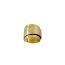 Fashion Gold Ring Glossy Pleated Wrap Ring