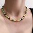 Fashion Colorful Natural Freshwater Pearl Necklace Colorful Pearl Beads Necklace