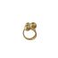 Fashion Gold Ring Copper Multi-layer Ball Open Ring