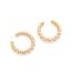 Fashion Gold Alloy Imitation Pearl Earrings