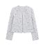 Fashion Silver Sequined Jacket