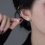 Fashion Daisy Ear Wire--silver Copper Geometric Stud Earrings