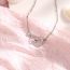 Fashion Platinum-infinite Love Necklace Copper Diamond Love Necklace