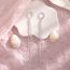 Fashion A Starry Tassel Earring--silver Copper Chain Earrings (single)