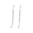 Fashion A Starry Tassel Earring--silver Copper Chain Earrings (single)