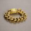 Fashion Gold Stainless Steel Chain Men's Bracelet