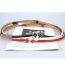 Fashion Internet Celebrity Lock Style Camel Thin Belt With Metal Buckle