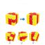 Fashion Maple Leaf Rubik's Cube Six Colors Plastic Geometric Children's Rubik's Cube
