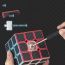 Fashion Maple Leaf Rubik's Cube Carbon Fiber Plastic Geometric Children's Rubik's Cube
