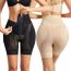 Fashion Color Nylon Slimming High Waist Buttoned Lace Waist Tummy Control Pants
