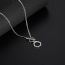 Fashion Necklace Length 70cm Titanium Steel Geometric Hexagon Necklace For Men