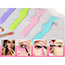 Fashion 1 Silicone Eyeliner Auxiliary Artifact (yellow/pink/purple/blue Please Note The Color When Placing An Order) Silicone Eyeliner Auxiliary Artifact