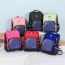 Fashion Navy Blue Oxford Cloth Large-capacity Backpack Pencil Case Shoulder Storage Bag Four-piece Set