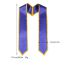 Fashion White Background And Blue Edge [170cm] Satin Ribbon Ceremonial Shoulder Strap