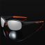 Fashion Sand Black And White Reflective C6 Pc Square Small Frame Sunglasses