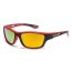 Fashion Top Red And Bottom Black Orange Slice C7 Pc Small Frame Sunglasses