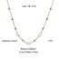 Fashion 8# Geometric Natural Stone Bead Chain Necklace