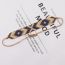 Fashion 1# Rice Beads Woven Geometric Rhombus Bracelet