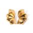 Fashion Gold Stainless Steel Geometric Earrings