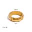 Fashion 8 Stainless Steel Round Ring