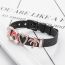 Fashion 8# Stainless Steel Geometric Strap Bracelet
