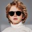 Fashion Matte White C14 Tac Round Children's Sunglasses