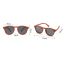 Fashion Frosted Gray Coffee C13 Tac Round Children's Sunglasses