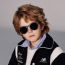 Fashion Matte Black (comes With Small Round Box) Tac Children's Foldable Sunglasses