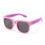 Fashion Pink Frame Lavender Legs C3 Children's Square Folding Sunglasses