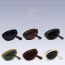 Fashion Lingye Brown C4 (free Small Round Box) Folding Cat Eye Sunglasses