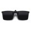 Fashion Bright Black Frame-c1 Foldable Square Glasses Clip