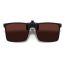 Fashion Sand Black Frame-c2 Foldable Square Glasses Clip