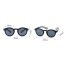 Fashion Shark White【pc Movie】 Tac Round Small Frame Sunglasses