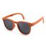 Fashion Matte White C57 Children's Folding Square Sunglasses