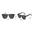 Fashion Frosted Yellow C52 Children's Folding Square Sunglasses