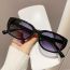 Fashion Transparent Frame Blush Sheet Pc Small Frame Sunglasses